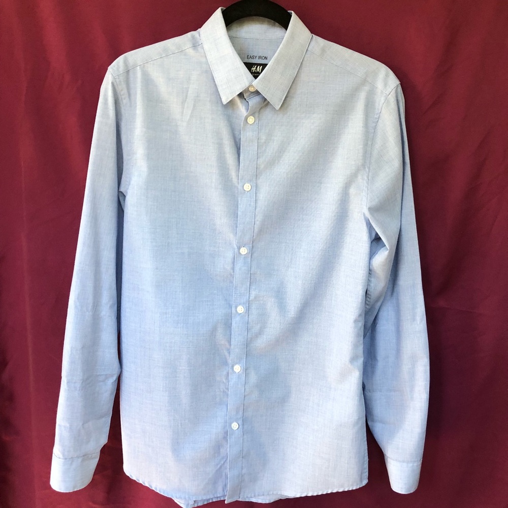 H&M Easy Iron Slim Fit Dress Shirt